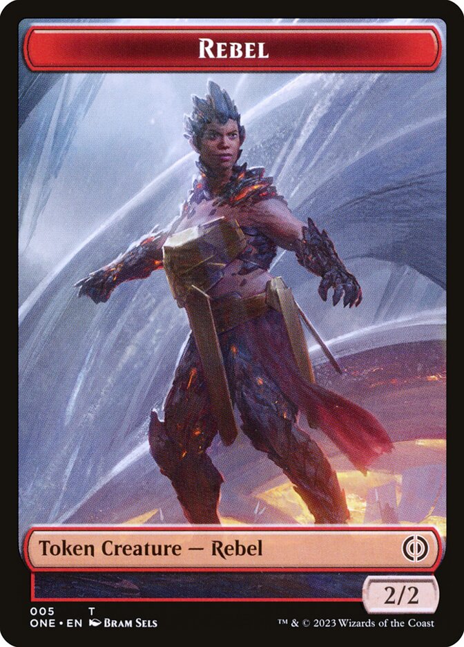 Rebel (Phyrexia: All Will Be One Tokens #5)