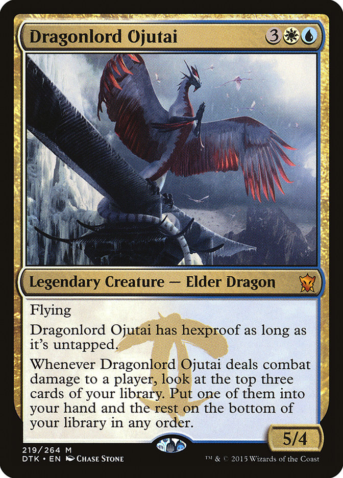 Dragonlord Ojutai (Dragons of Tarkir #219)