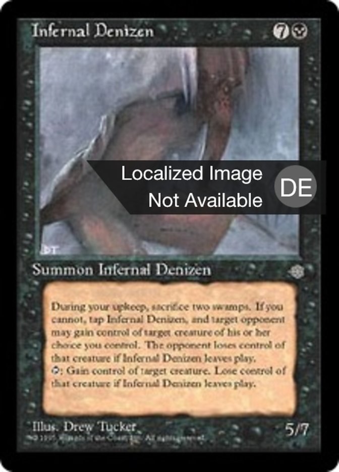 Infernal Denizen (Ice Age #136)