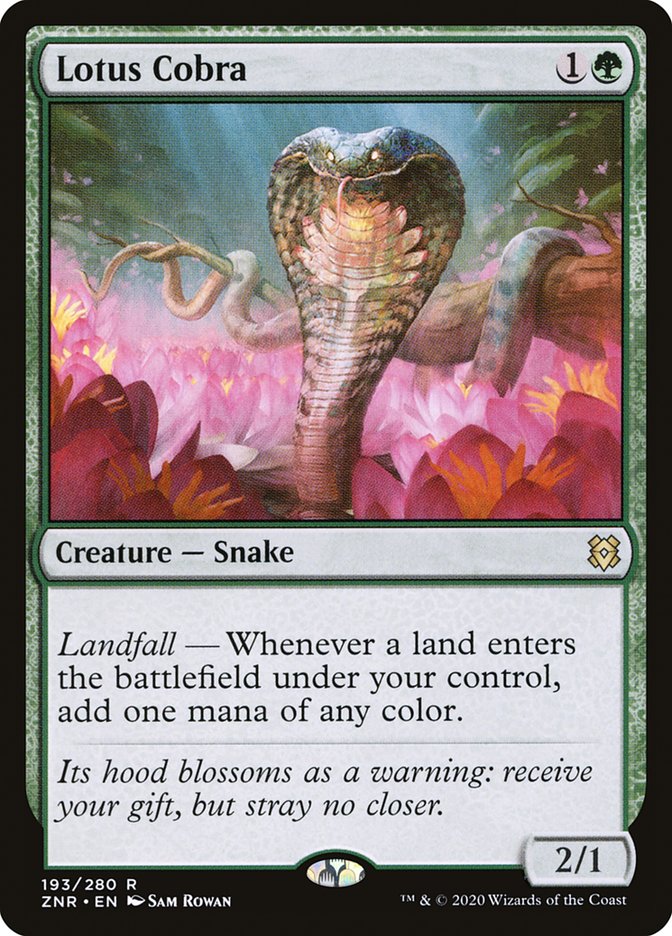 Lotus Cobra (Zendikar Rising #193)