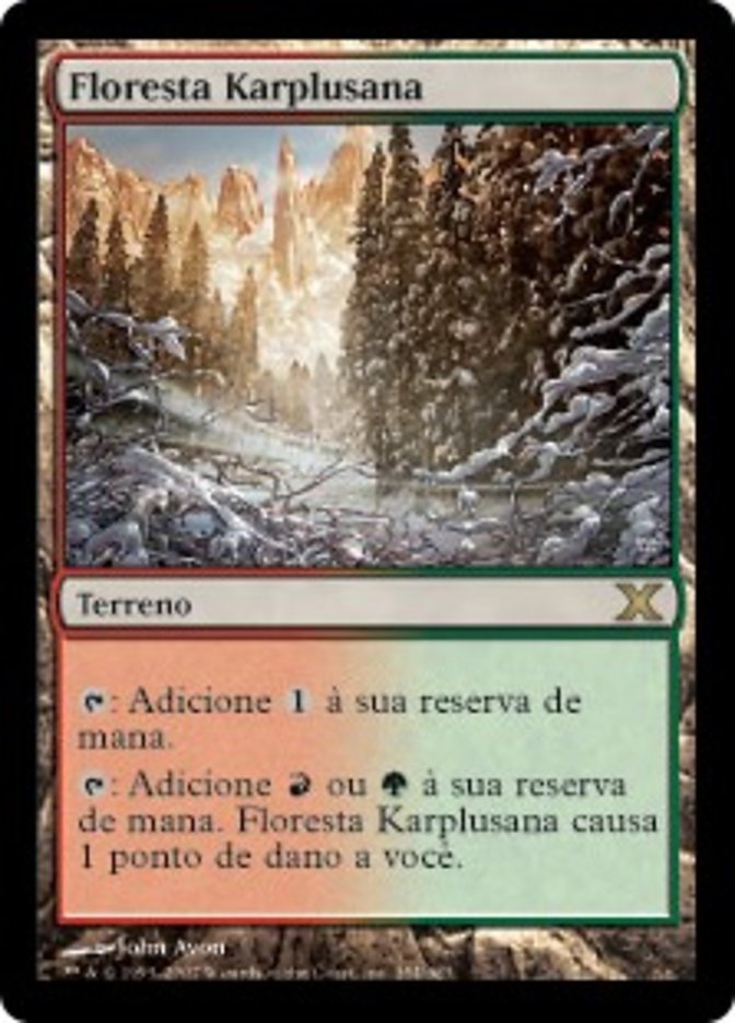 Karplusan Forest (Tenth Edition #354)