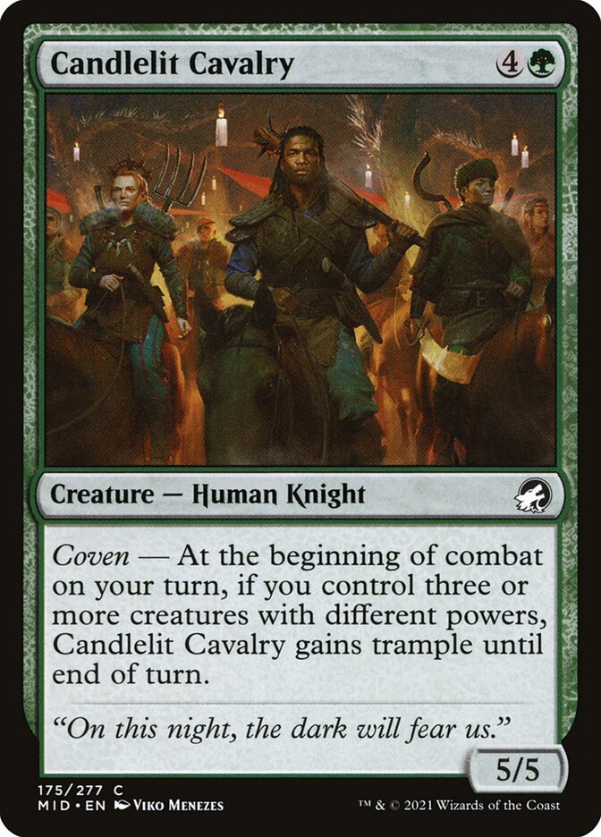 Candlelit Cavalry (Innistrad: Midnight Hunt #175)