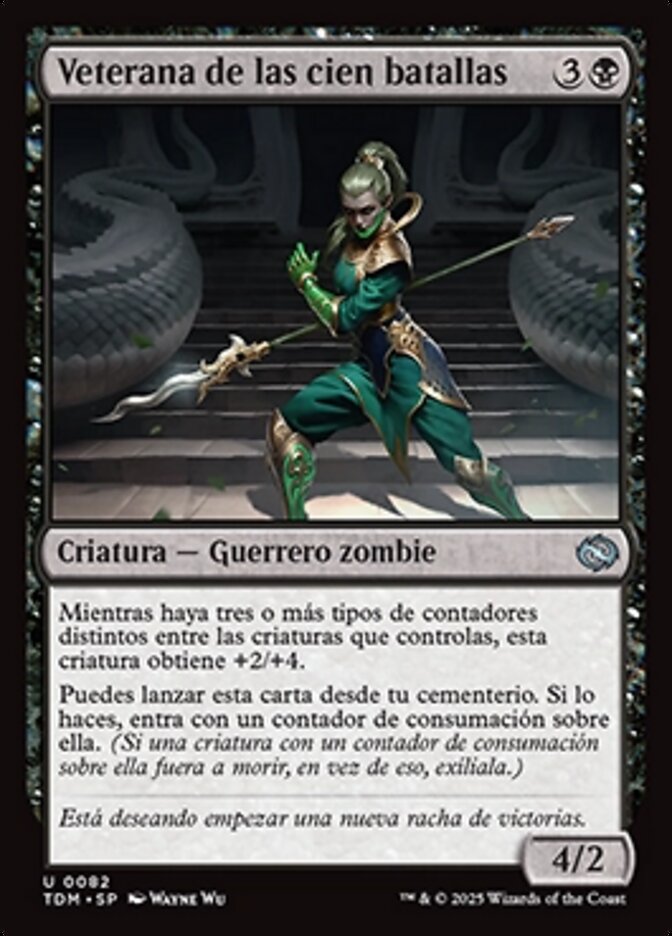 Veterana de las cien batallas
