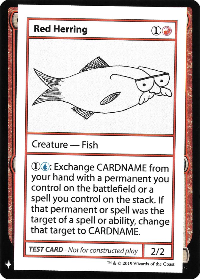 Red Herring (Mystery Booster Playtest Cards 2019 #62)
