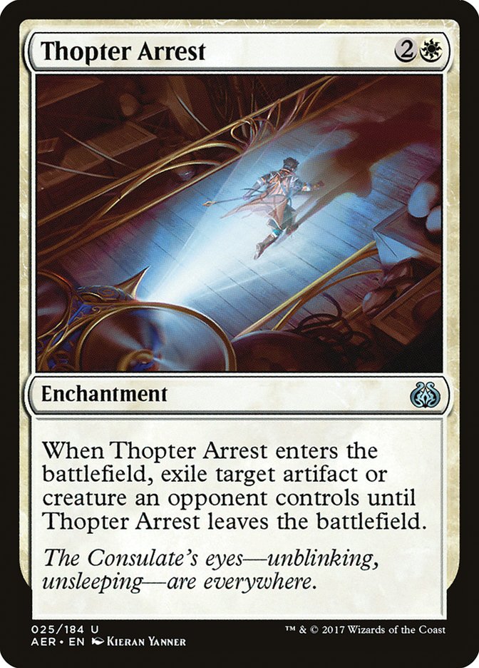 Thopter Arrest (Aether Revolt #25)