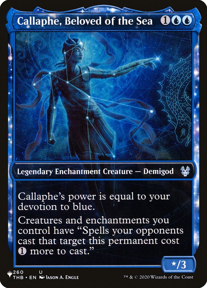 Callaphe, Beloved of the Sea (The List #414)