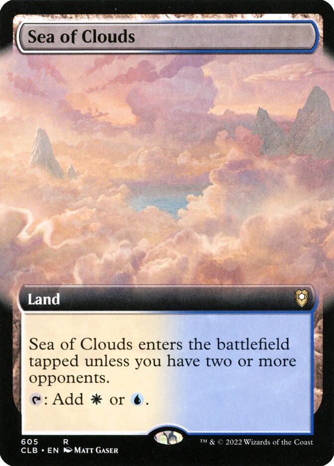 Sea of Clouds (Commander Legends: Battle for Baldur's Gate #605)