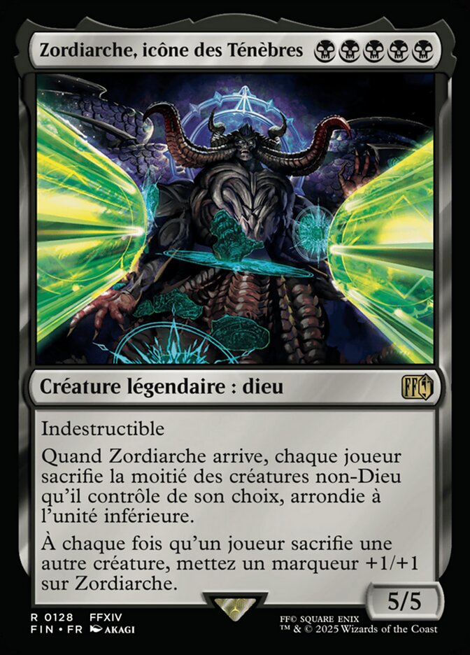 Zordiarche, icône des Ténèbres
