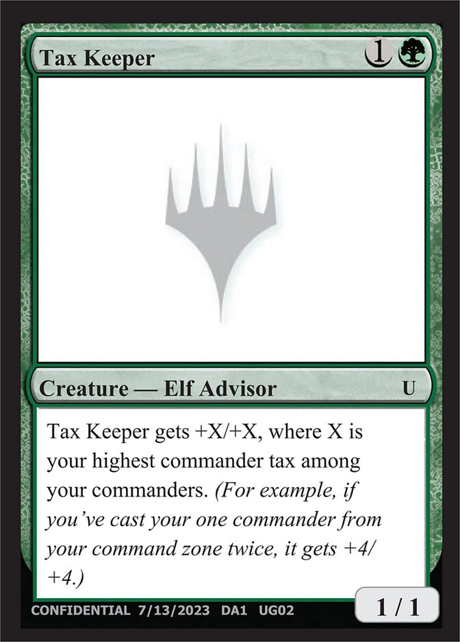 Tax Keeper (Unknown Event #UG02b)