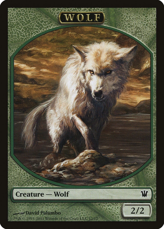 Wolf (Innistrad Tokens #12)