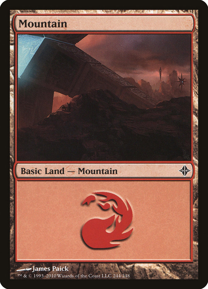 Mountain (Rise of the Eldrazi #244)