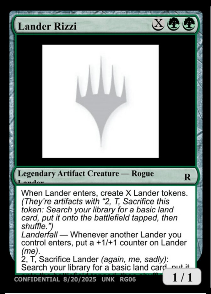 Lander Rizzi MTG card