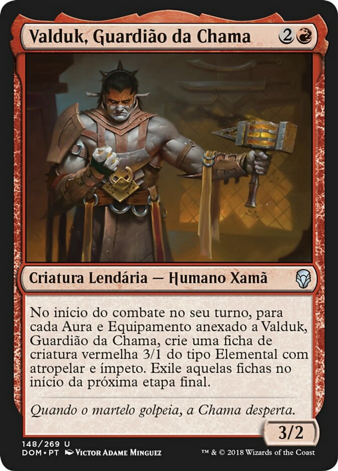 Valduk, Keeper of the Flame (Dominaria #148)