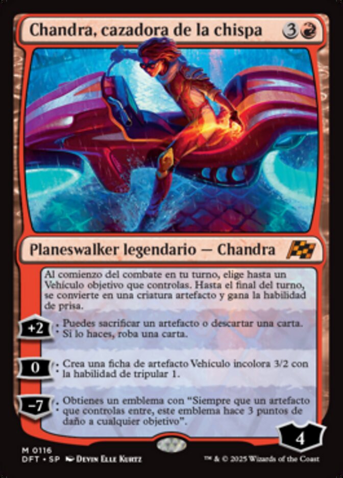 Chandra, cazadora de la chispa