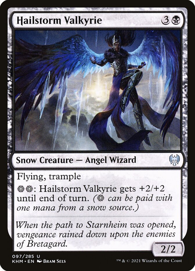 Hailstorm Valkyrie (Kaldheim #97)