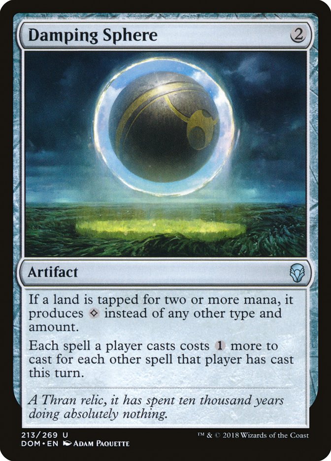 Damping Sphere (Dominaria #213)