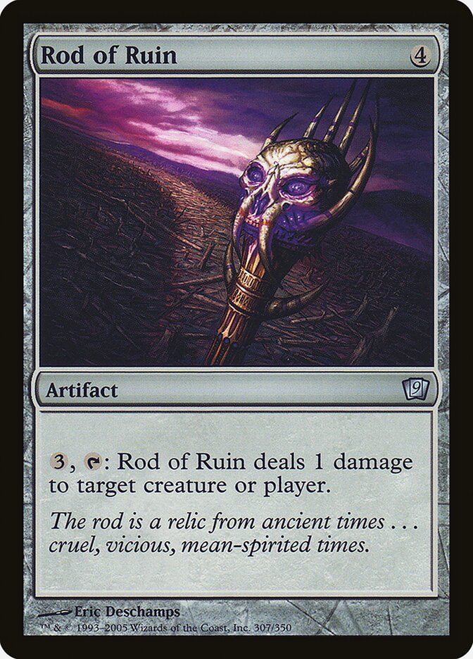 Rod of Ruin (Ninth Edition #307★)