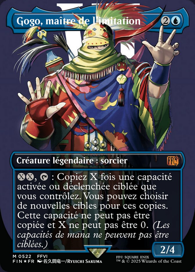 Gogo, maître de l'imitation