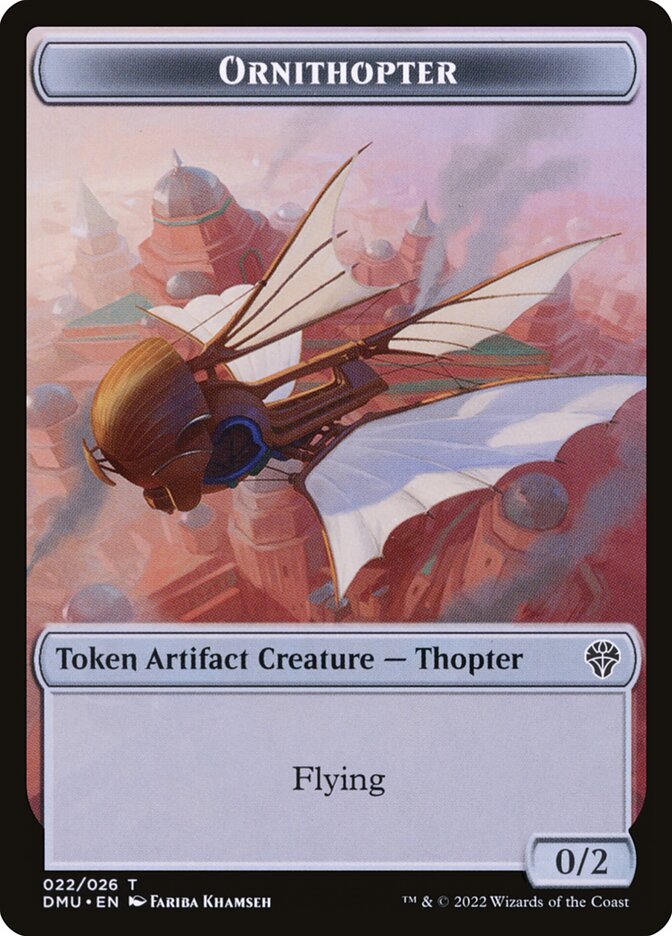 Ornithopter (Dominaria United Tokens #22)