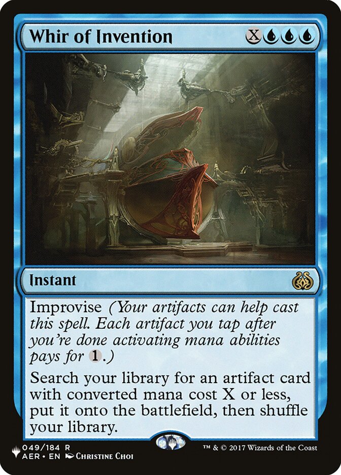 Whir of Invention (The List #AER-49)