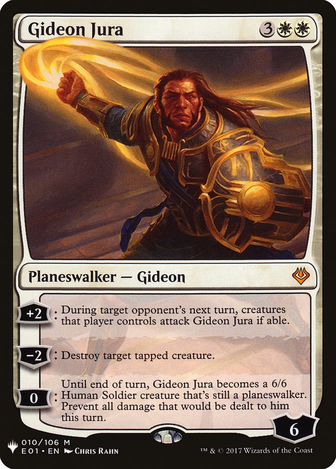 Gideon Jura (The List #E01-10)
