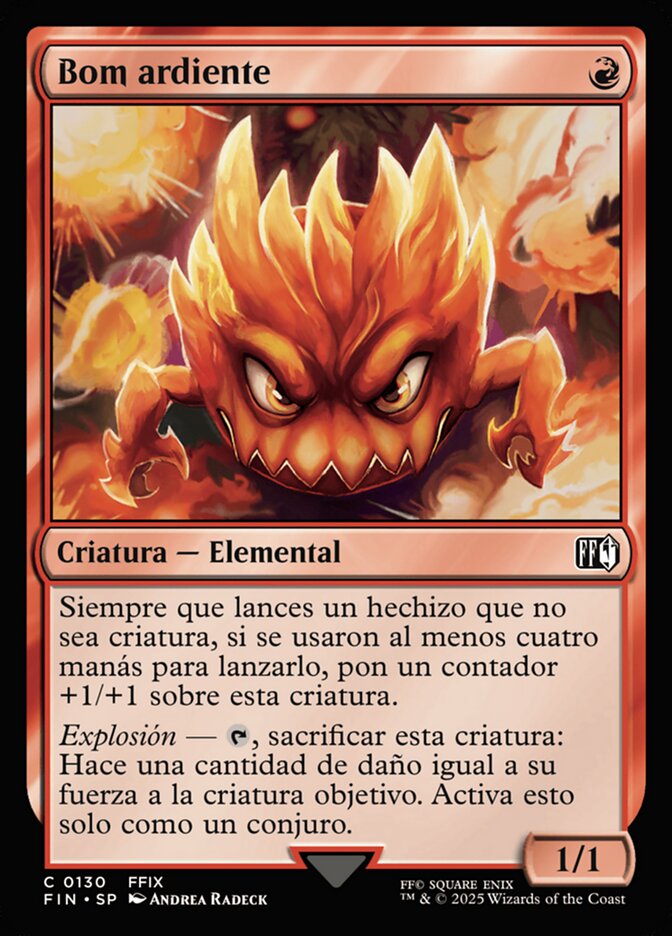 Bom ardiente