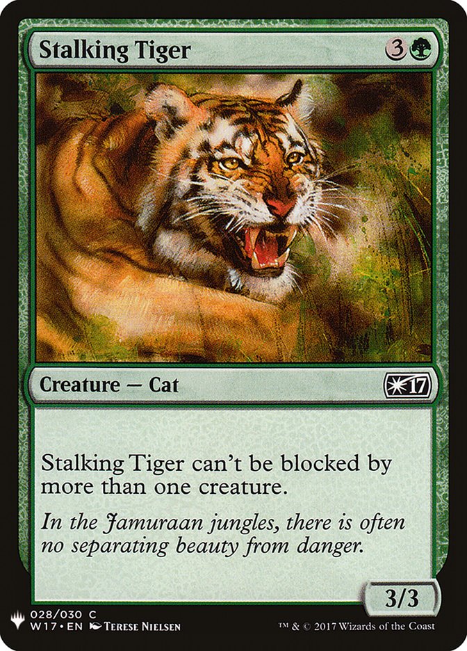 Stalking Tiger (The List #W17-28)