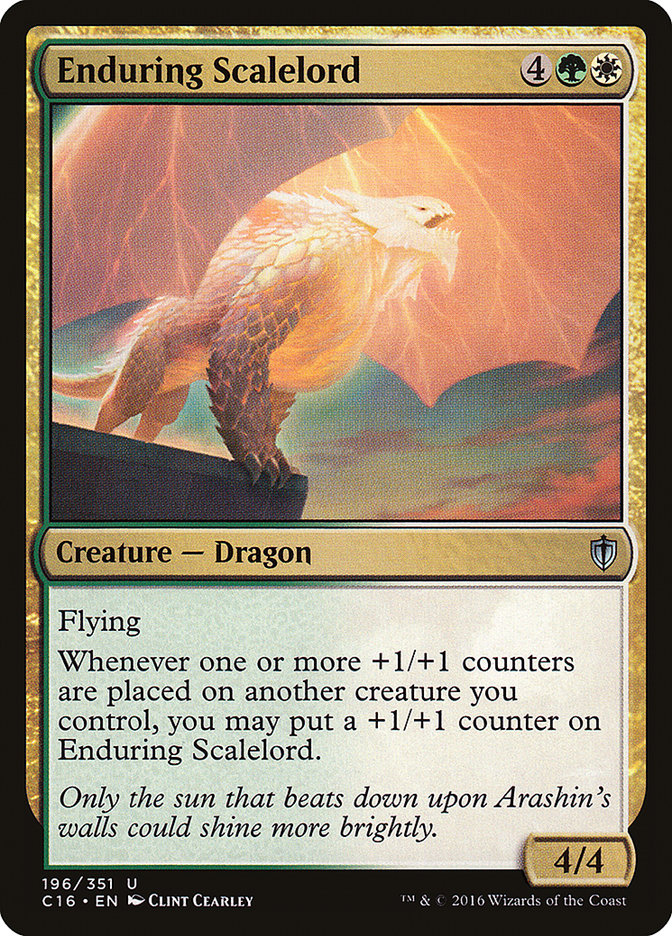 Enduring Scalelord (Commander 2016 #196)