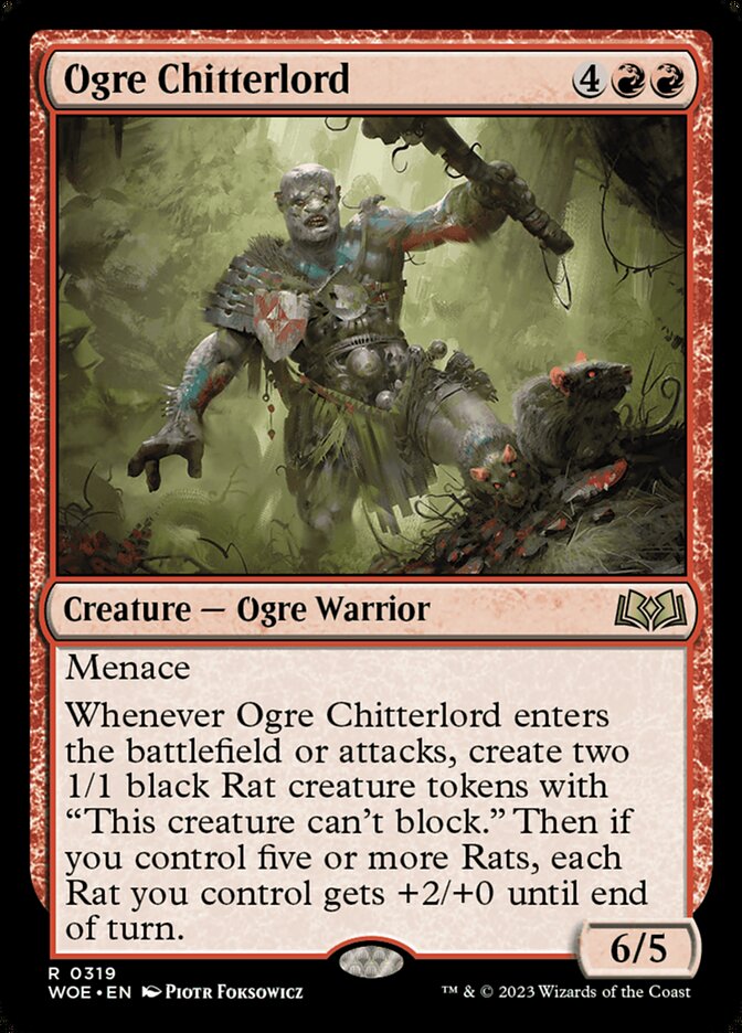 Ogre Chitterlord (Wilds of Eldraine #319)