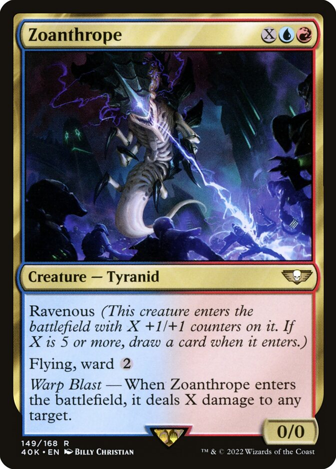 Zoanthrope (Warhammer 40,000 Commander #149)