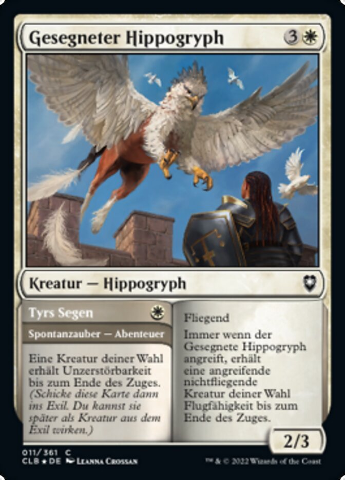 Blessed Hippogriff // Tyr's Blessing