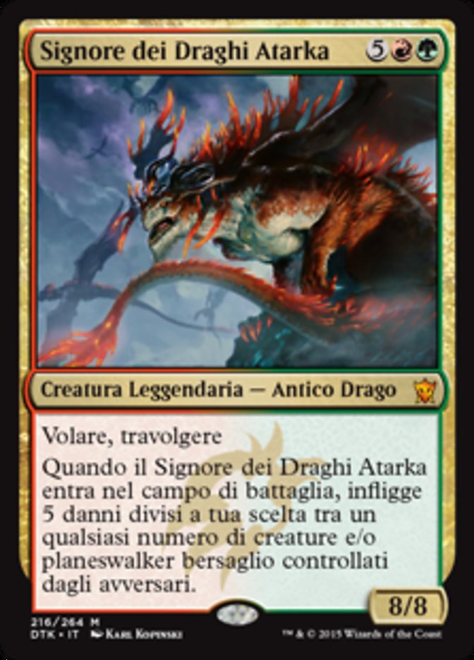 Dragonlord Atarka (Dragons of Tarkir #216)