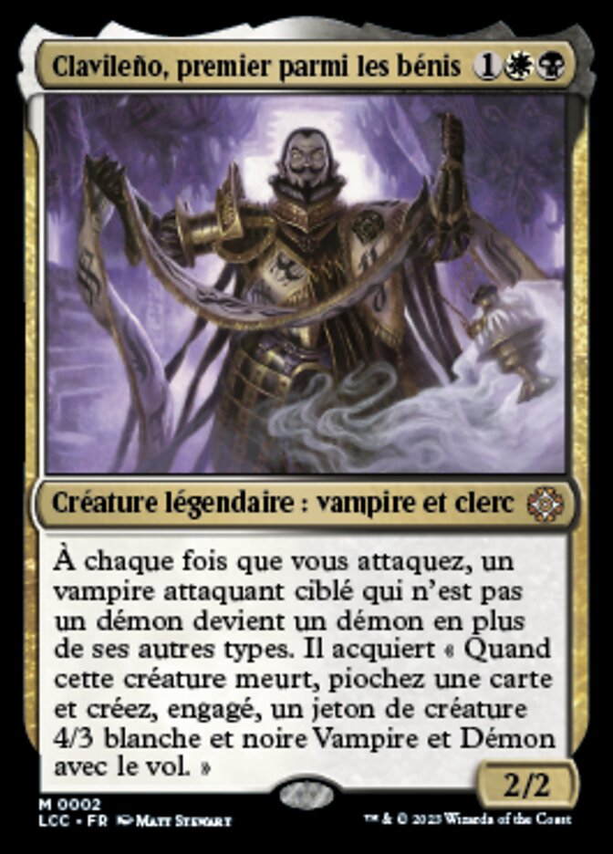 Clavileño, First of the Blessed (The Lost Caverns of Ixalan Commander #2)