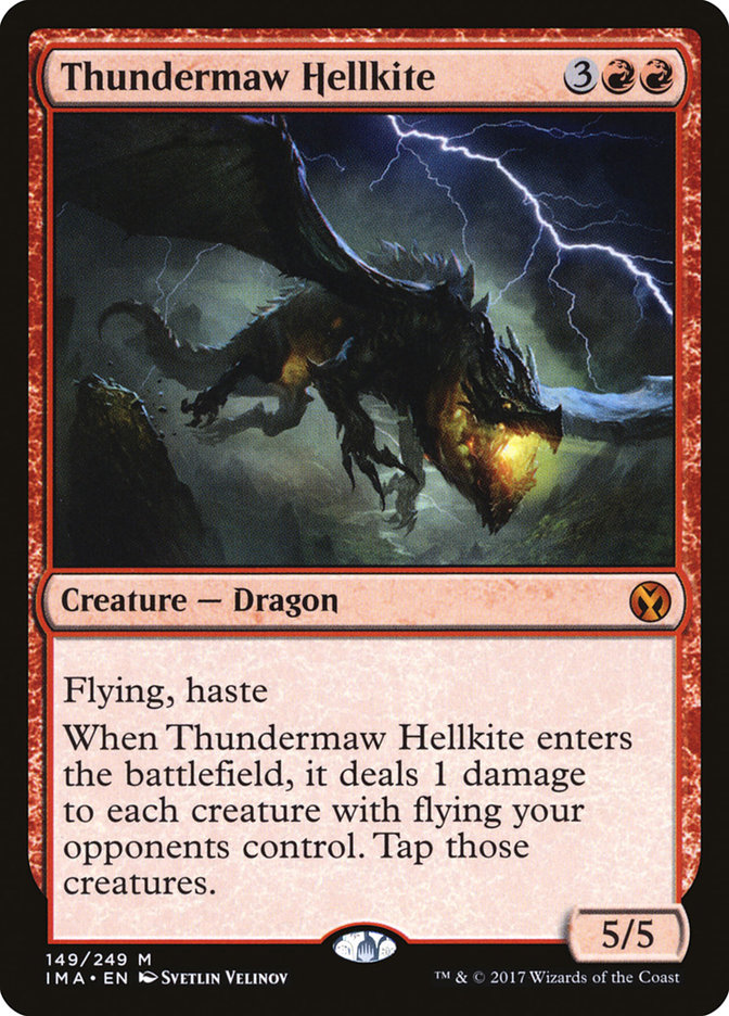 Thundermaw Hellkite (Iconic Masters #149)