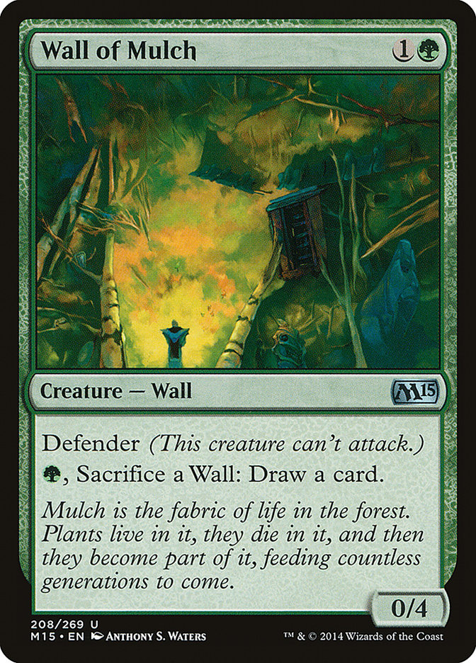 Wall of Mulch (Magic 2015 #208)