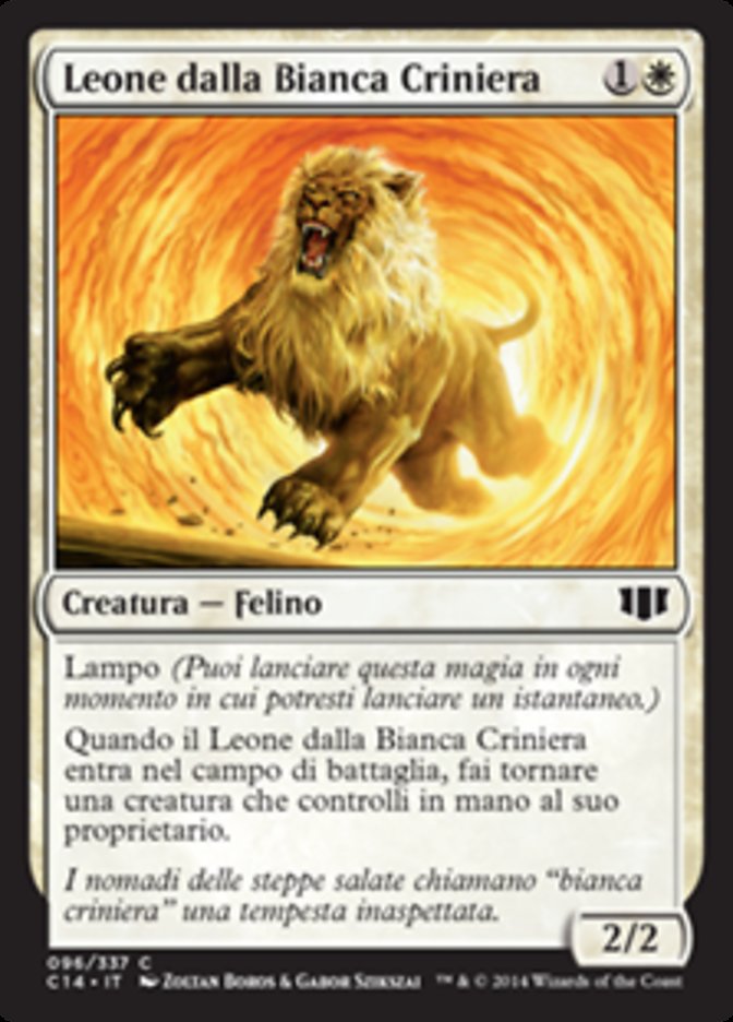 Whitemane Lion (Commander 2014 #96)