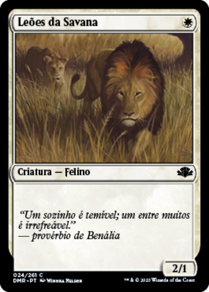 Savannah Lions (Dominaria Remastered #24)