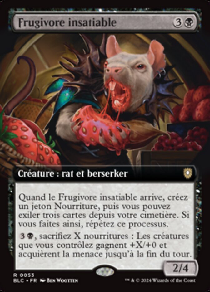 Insatiable Frugivore (Bloomburrow Commander #53)