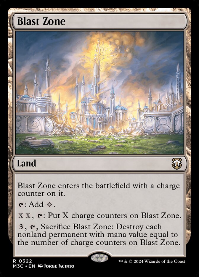 Blast Zone (Modern Horizons 3 Commander #322)