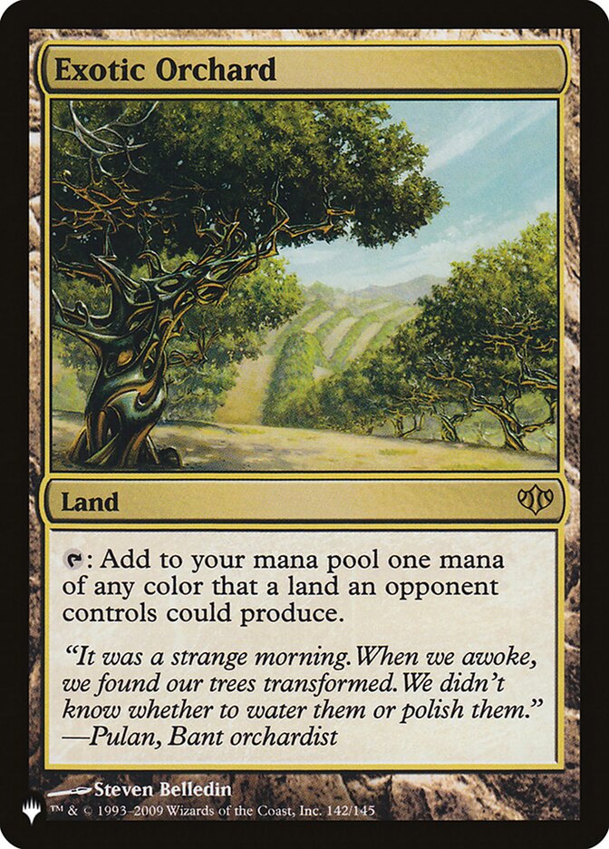 Exotic Orchard (The List #CON-142)