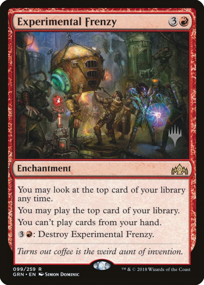 Experimental Frenzy (Guilds of Ravnica Promos #99p)