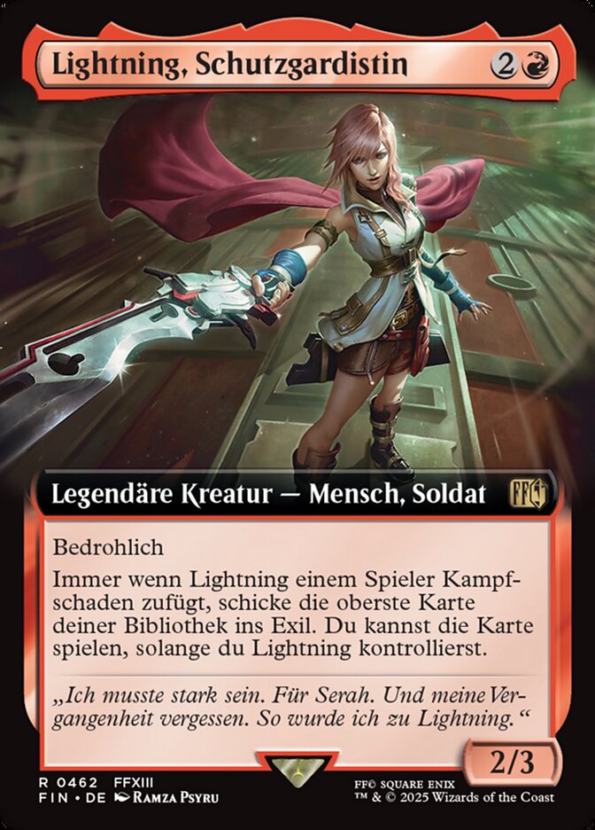 Lightning, Schutzgardistin