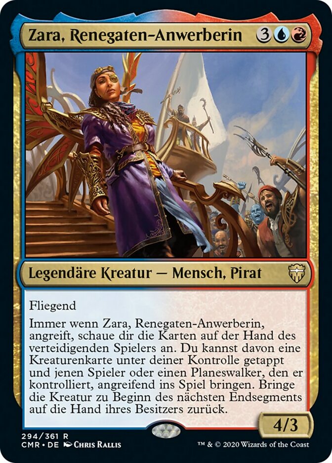 Zara, Renegaten-Anwerberin