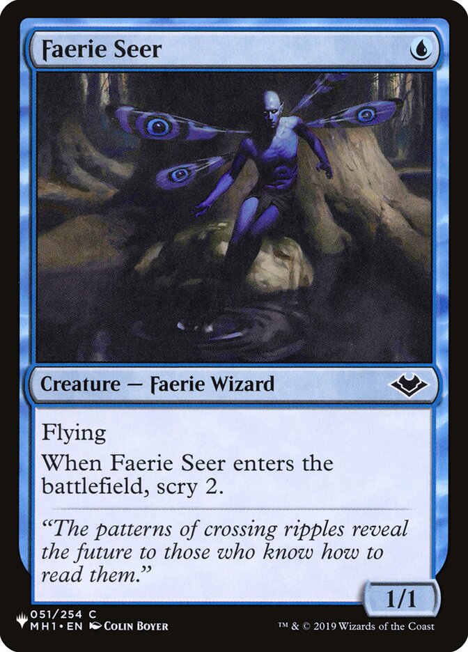 Faerie Seer (The List #MH1-51)