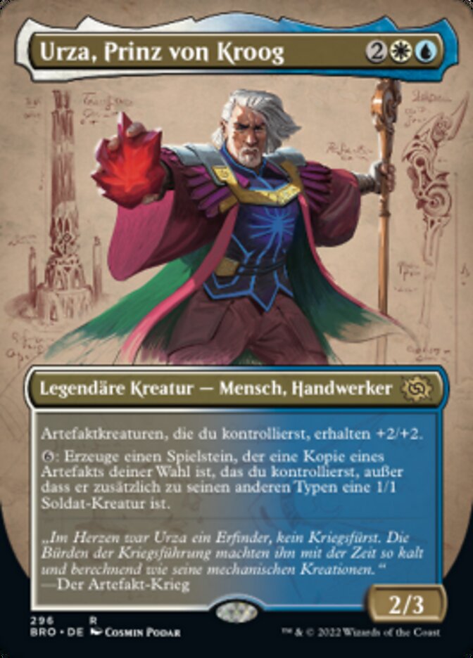 Urza, Prince of Kroog (The Brothers' War #296)
