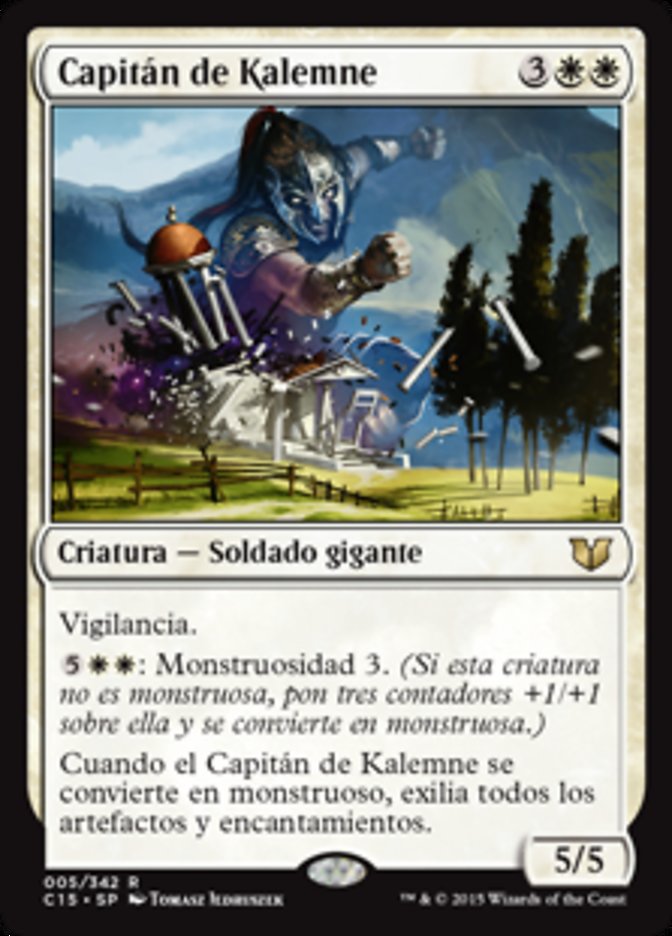Kalemne's Captain (Commander 2015 #5)