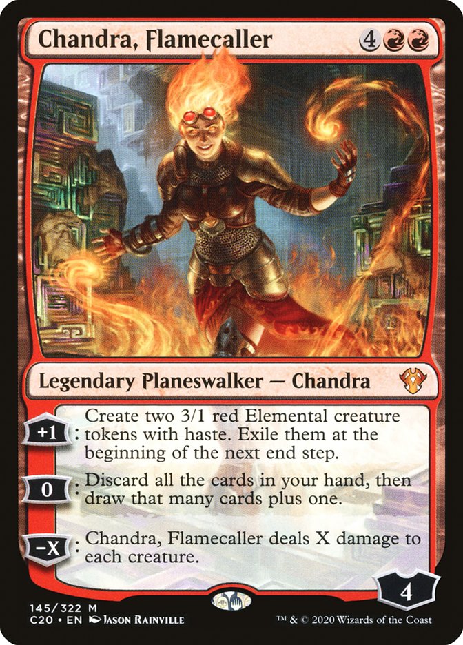 Chandra, Flamecaller (Commander 2020 #145)