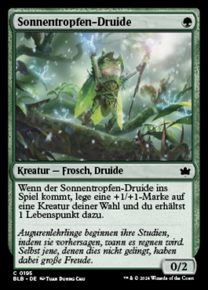 Sonnentropfen-Druide