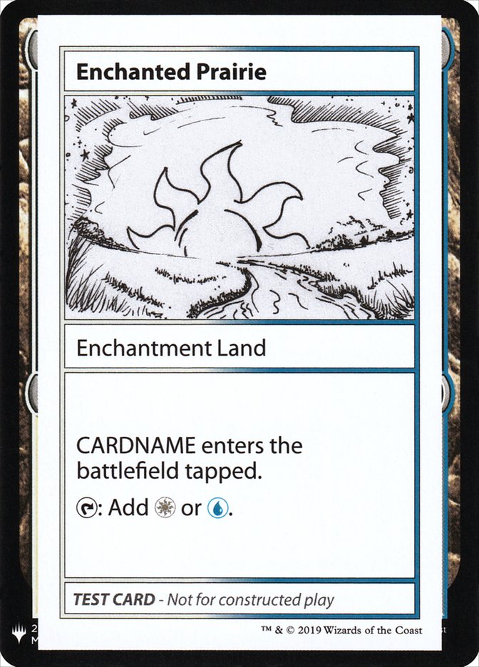 Enchanted Prairie (Mystery Booster Playtest Cards 2019 #115)