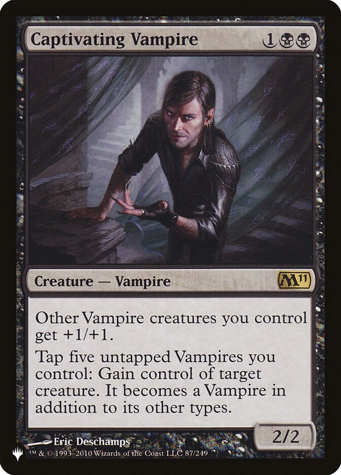 Captivating Vampire (The List #M11-87)